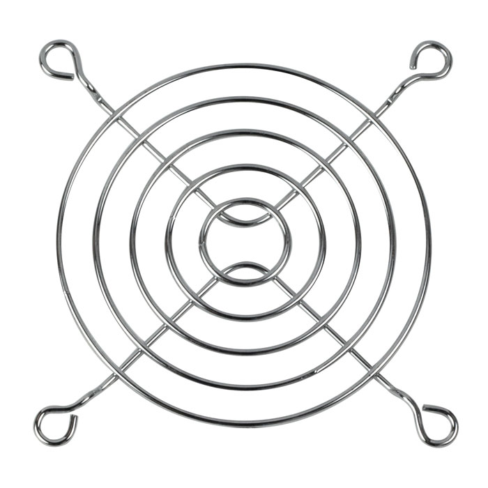 Grila ventilator ARCTIC, compatibil ventilatoare de 80mm, otel cromat, culoare argintie "ACFAN00085A"