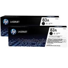 HP Toner 83A LaserJet Black 2-pack