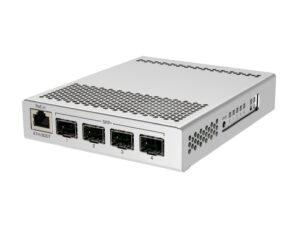 NET ROUTER/SWITCH 4 SFP+/CRS305-1G-4S+IN MIKROTIK "CRS305-1G-4S+IN" (timbru verde 2 lei)