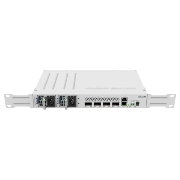 Mikrotik CRS504-4XQ-IN network switch Managed Fast Ethernet (10/100) Power over Ethernet (PoE) White