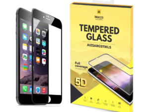 Mocco Full Glue 5D Signature Edition Tempered Glass Full Coverage with Frame Apple iPhone 6 Plus / 6S Plus Black