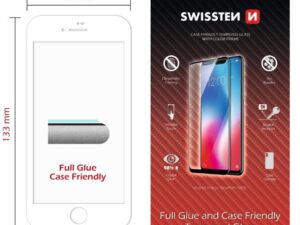 Swissten Full Face Tempered Glass Apple iPhone 7 / 8 White