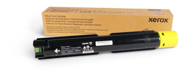 Xerox - Gul - original - tonerkassett - f�r VersaLink C7120, C7125, C7130