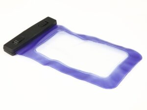 Mocco WaterProof Case For Mobile Phones ( 5.5'') ( 10cm X 18cm ) Purple