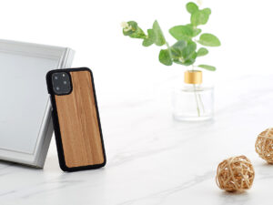 MAN&WOOD SmartPhone case iPhone 11 Pro cappuccino black