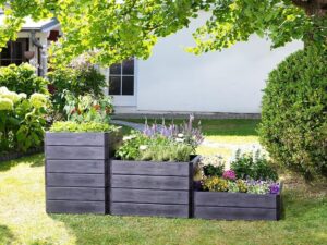 ERGO Quadro raised bed 80 x 60cm M