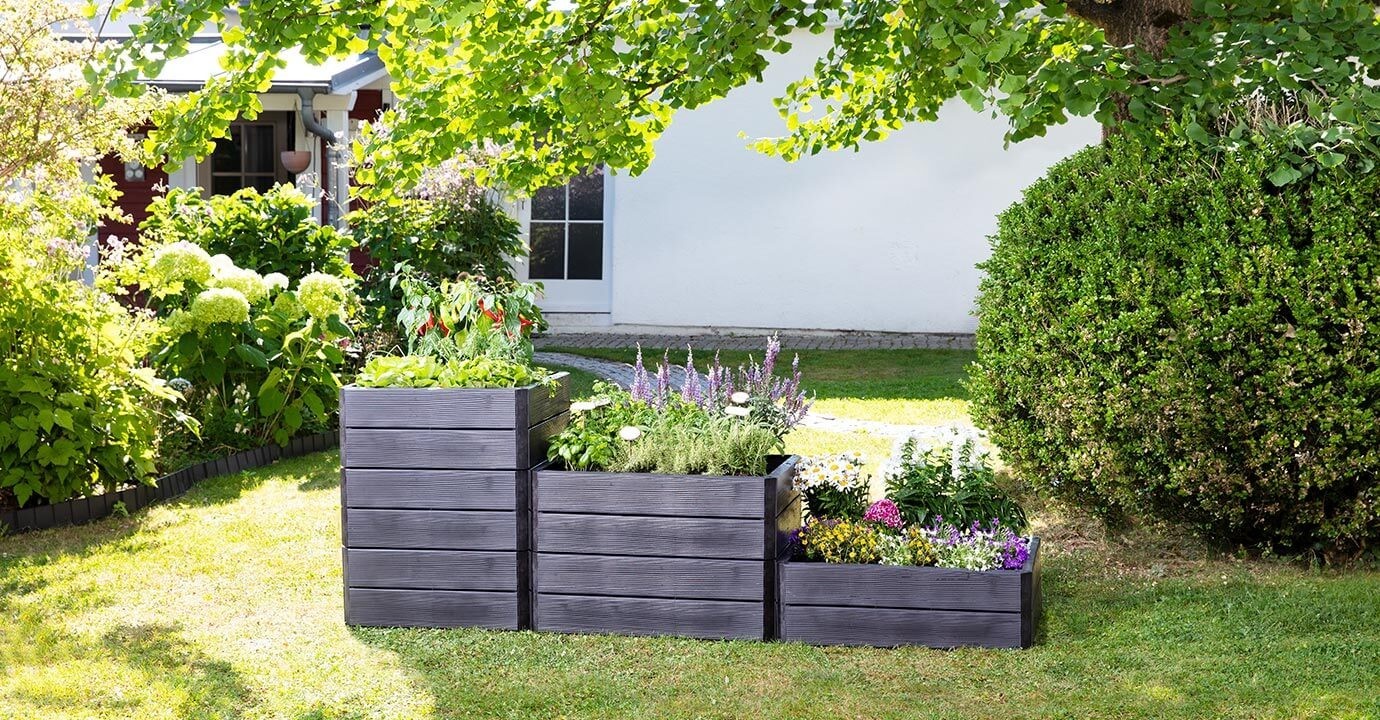 ERGO Quadro raised bed 80 x 60cm M