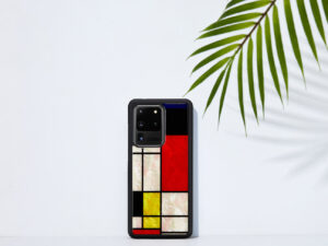 iKins case for Samsung Galaxy S20 Ultra mondrian black