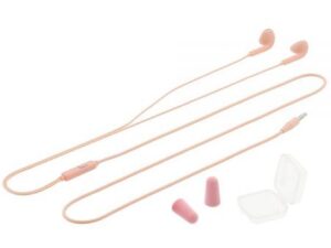 Tellur In-Ear Headset Fly, Noise Reduction Memory Foam Ear Plugs Pink