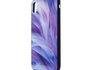 Tellur Cover Glass print for iPhone XS MAX feather