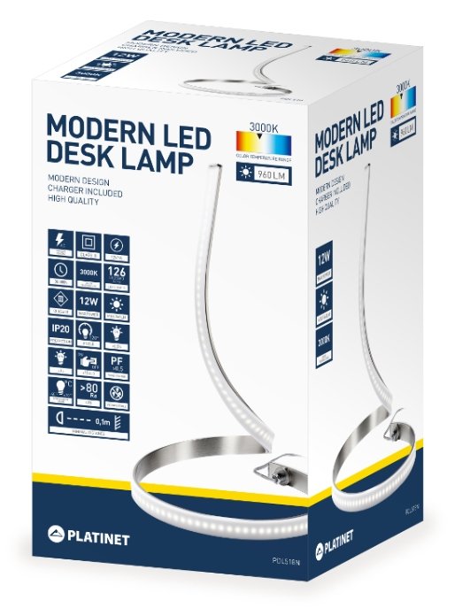 Platinet PDL518N Desk Lamp 9W - Image 2