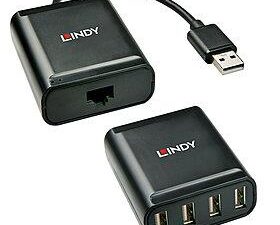 I/O EXTENDER USB2 60M CAT.6/42679 LINDY