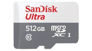 SanDisk Ultra microSDXC 512GB 100MB/s Class 10 UHS-I