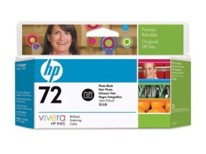 HP 72 original UV Ink cartridge C9370A photo black high capacity 130ml 1-pack