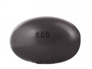 Fizioterapijos Kamuolys Original PEZZI Eggball Maxafe 85x125, Juodas