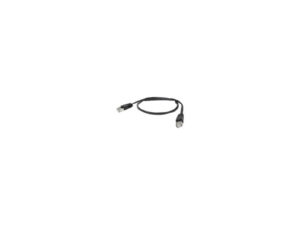 PATCH CORD FTP GEMBIRD Cat5e, cupru-aluminiu, 1 m, negru, AWG26, ecranat "PP22-1M/BK" (timbru verde 0.08 lei)
