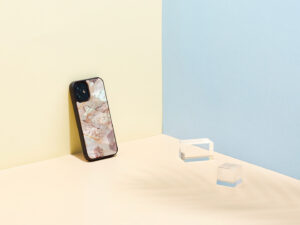 iKins case for Apple iPhone 12 mini pink marble