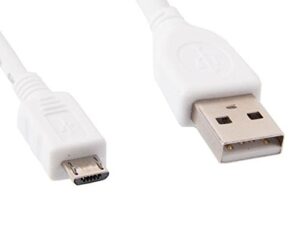 CABLU alimentare si date GEMBIRD, pt. smartphone, USB 2.0 (T) la Micro-USB 2.0 (T), 1m, alb, "CCP-mUSB2-AMBM-W-1M" (timbru verde 0.08 lei)