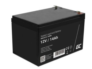 Green Cell AGM08 industrial rechargeable battery Sealed Lead Acid (VRLA) 14000 mAh 12 V