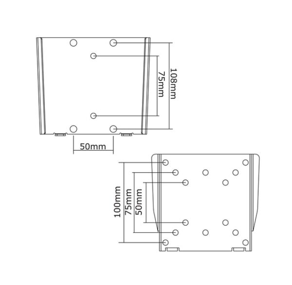 TV SET ACC WALL MOUNT SILVER/10-30" FPMA-W25 NEOMOUNTS - Image 2