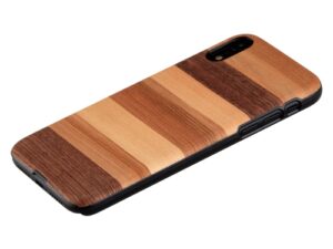 MAN&WOOD SmartPhone case iPhone XR sabbia black
