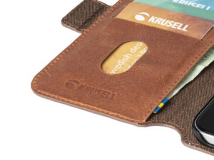 Krusell Sunne PhoneWallet Apple iPhone 12 Pro Max vintage cognac