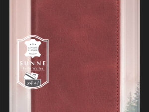 Krusell Sunne 4 Card FolioWallet Apple iPhone XS Max vintage red
