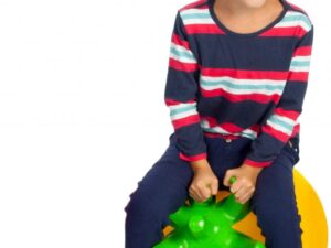 Gerardo's Toys Hüppepall Jumpy Fruits - Murakas, kollane