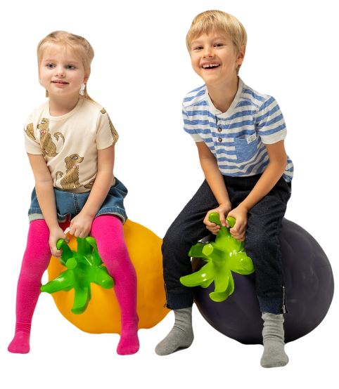 Gerardo's Toys Hüppepall Jumpy Fruits - Murakas, kollane - Image 3