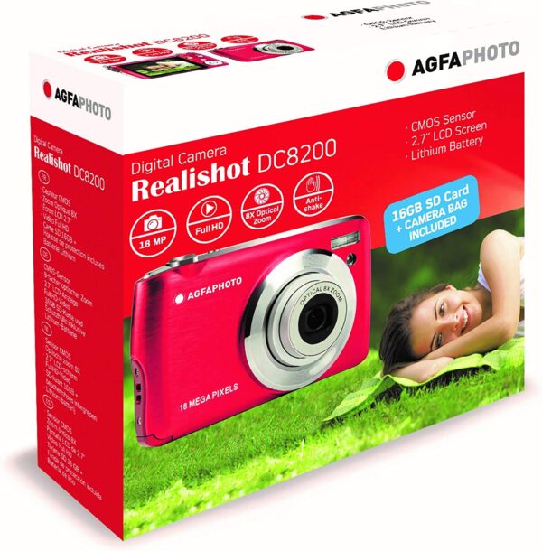 AgfaPhoto DC8200 Red - Image 8