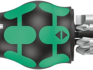Wera Kraftform Kompakt Stubby Magazin screwdriver, 6 bits PH,PZ, SL