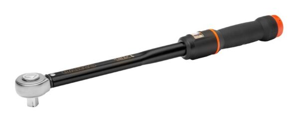 Mechanical click-style torque wrench 40-200Nm ±3% (CW & CCW) 1/2" 470mm, window scale