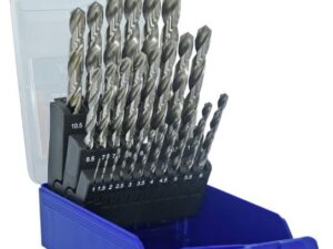Metal drills set 1-13mm, HSS, fully ground, 25pcs