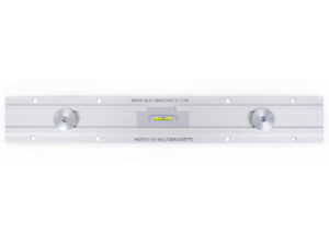 Multibrackets M Universal Wallmount Super Slim Silver Small | VESA 200x100-400x2000 | Max 55kg | Silver