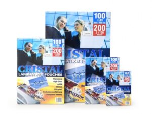 Laminating pouches 216x303 mm, 125 Micron A4 (100 pcs.)