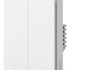 Aqara Smart Wall Switch H1 (with neutral, double rocker): Model: WS-EUK04; SKU: AK074EUW01