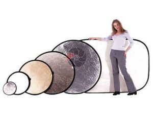 Manfrotto reflector 75cm, silver/white (LA-3031)