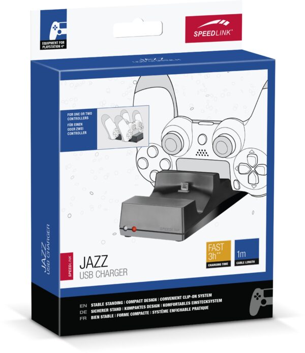 Speedlink gamepad charger Jazz PS4 (SL-450000-BK) - Image 4