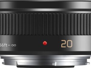 Panasonic Lumix G 20mm f/1.7 II ASPH, black