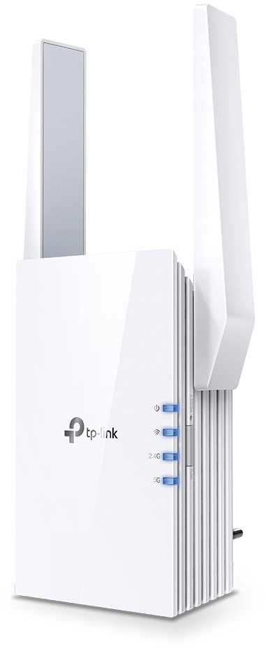 RANGE EXTENDER TP-LINK wireless 1800Mbps, 1 port Gigabit, 2 antene externe, 2.4 / 5Ghz dual band, Wi-Fi 6, "RE605X" (timbru verde 2 lei) - Image 3