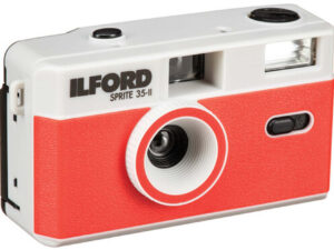 Ilford Sprite 35-II, silver/red