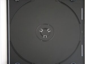 Omega CD case Slim, black (56622)