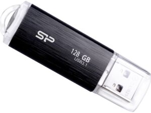 USB Flash Drive SP, Blaze B02, 3.2, 128GB, Negru "SP128GBUF3B02V1K" (timbru verde 0.03 lei)