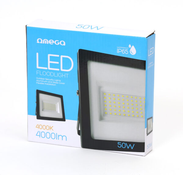 Omega LED floodlight 50W 4200K (45695) - Image 5