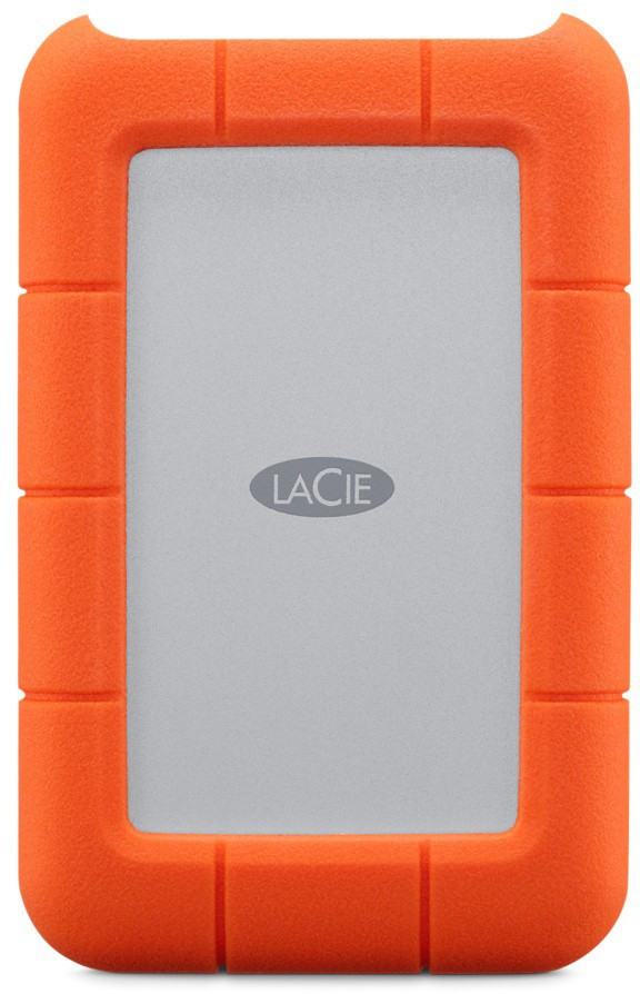 HDD extern LACIE 5 TB, Rugged, 2.5 inch, USB 3.0, portocaliu/ argintiu, "STFR5000800" (timbru verde 0.8 lei)