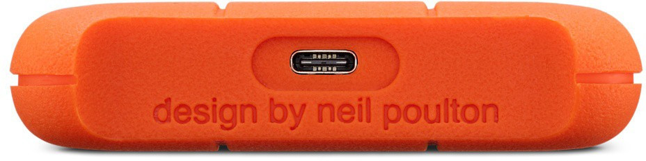 HDD extern LACIE 5 TB, Rugged, 2.5 inch, USB 3.0, portocaliu/ argintiu, "STFR5000800" (timbru verde 0.8 lei) - Image 3
