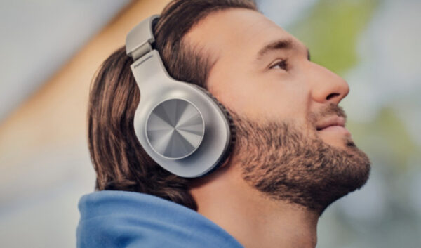 Casti, Panasonic, Over Ear Bluetooth 5.0, Autonomie 23 ore, Argintiu, RB-HX220BDES "RB-HX220BDES" (timbru verde 0.8 lei) - Image 8