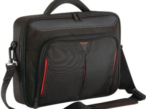 Targus | Classic | Fits up to size 14 " | Messenger - Briefcase | Black/Red | Shoulder strap