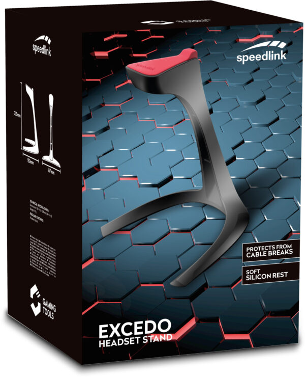 Speedlink headset stand Excedo, black (SL-800900-BK) - Image 5