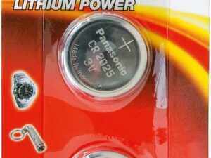 1x2 Panasonic CR 2025 Lithium Power